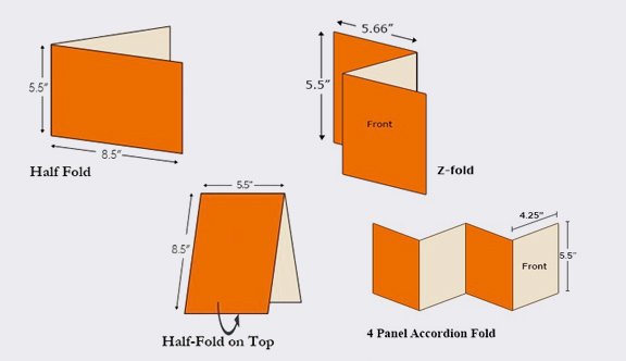 Folded Brochure - 17x5.5