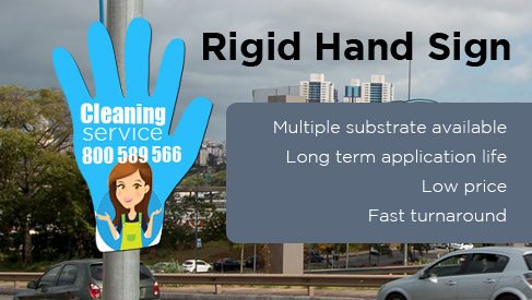 Rigid Hand Sign 
