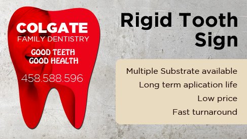 Rigid Tooth Sign 
