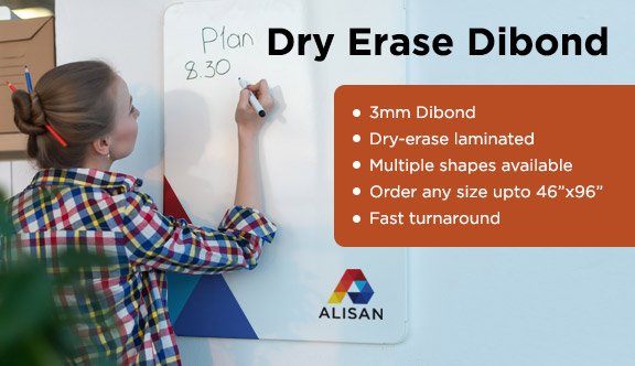 Dry Erase Dibond