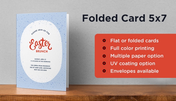 Folded Card - 5x7