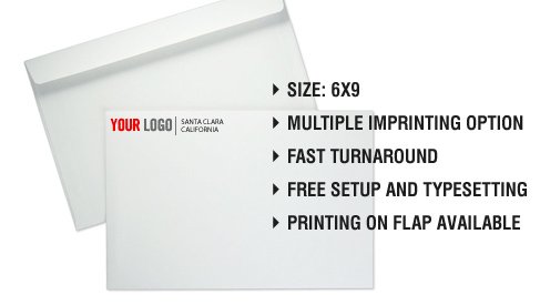 6x9 booklet envelope printpapa 6x9 envelope