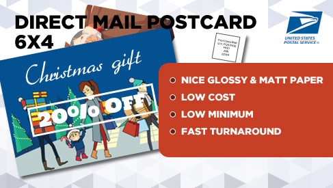 Direct Mail Postcard - 6x4