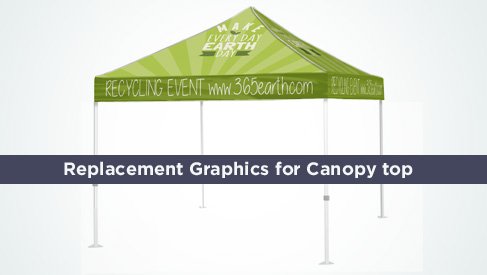 Replacement Graphics for Event Canopy