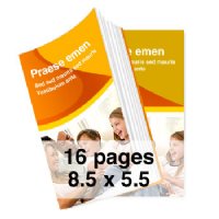 16 Page Booklet (8.5x5.5)