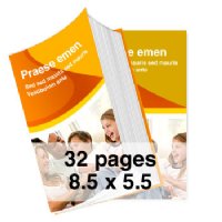 32 Page Booklet (8.5x5.5)