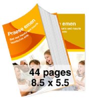 44 Page Booklet (8.5x5.5)