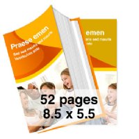 52 Page Booklet (8.5x5.5)