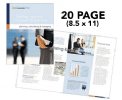 Show product details for 20 Page Booklet (8.5x11)