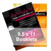 8.5 x 11 Booklets