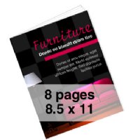 8 Page Booklet (8.5x11)