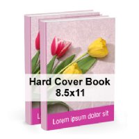 Hard Cover Book - 8.5x11