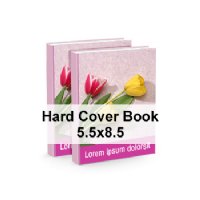 Hard Cover Book - 8.5x5.5