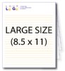 Custom Printed Notepad - Letter Size