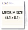 Custom Printed Notepad - Half Page Size