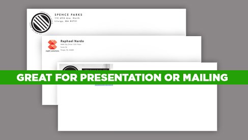 No. 10 Regular Envelope - Great for Presentation or Mailing
