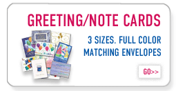Rackcards - 4x9 - Full Color Printed on 12Pt Card Stock