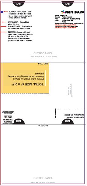 trifold mailer