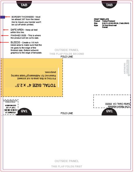 find a printing template printpapa com