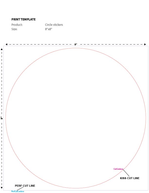 sticker template
