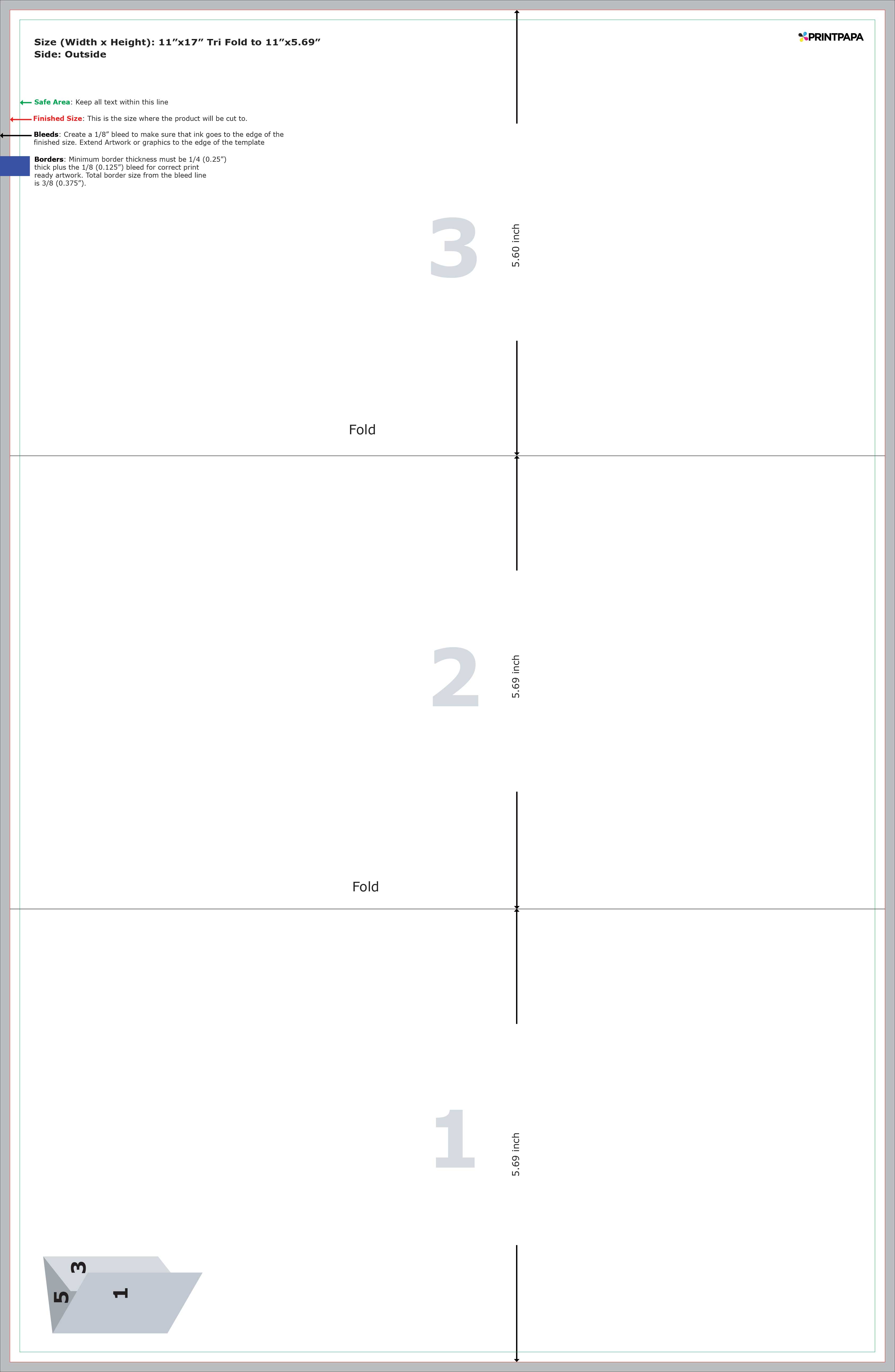 find a printing template printpapa com