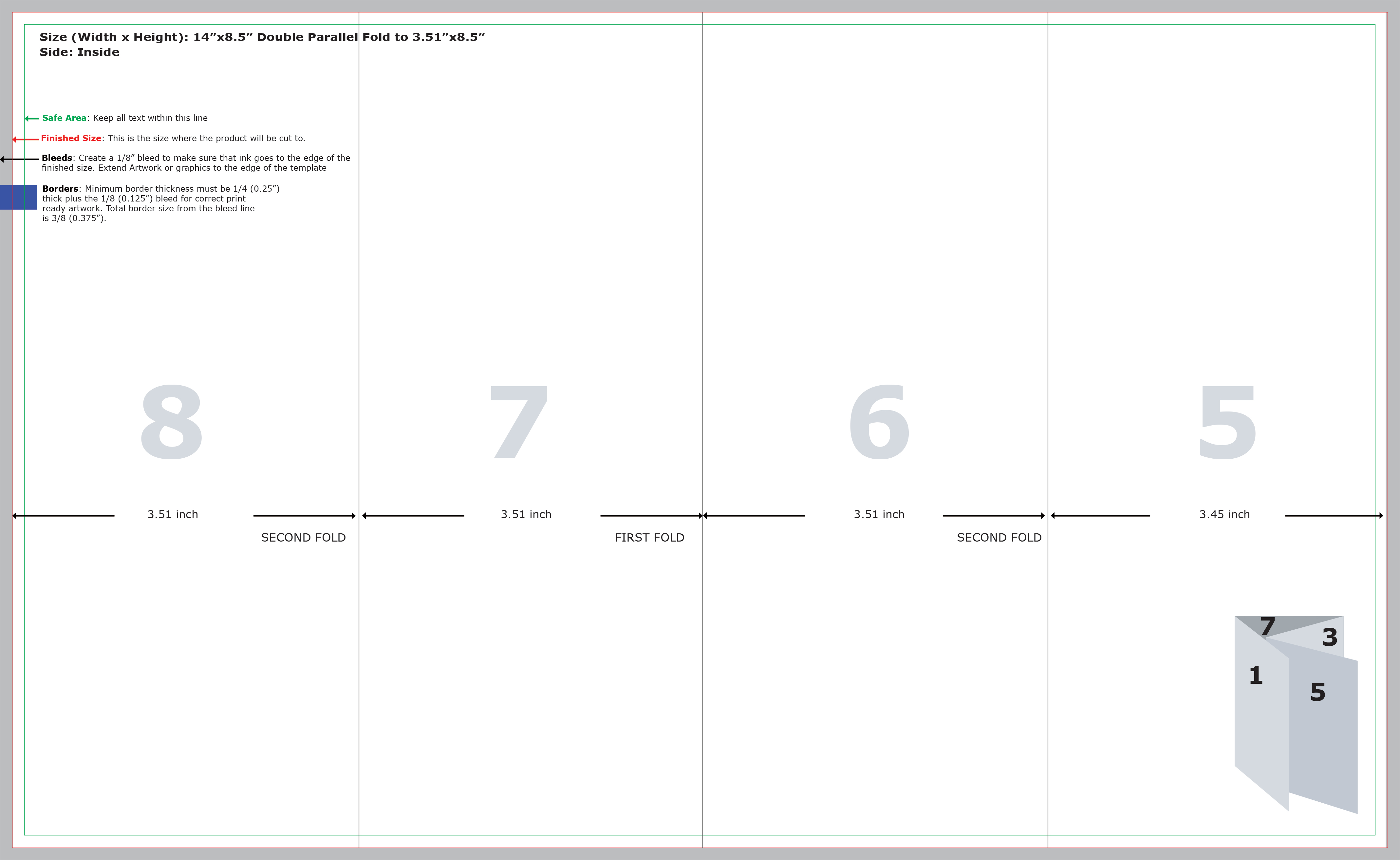 8 5 x 14 brochure template
