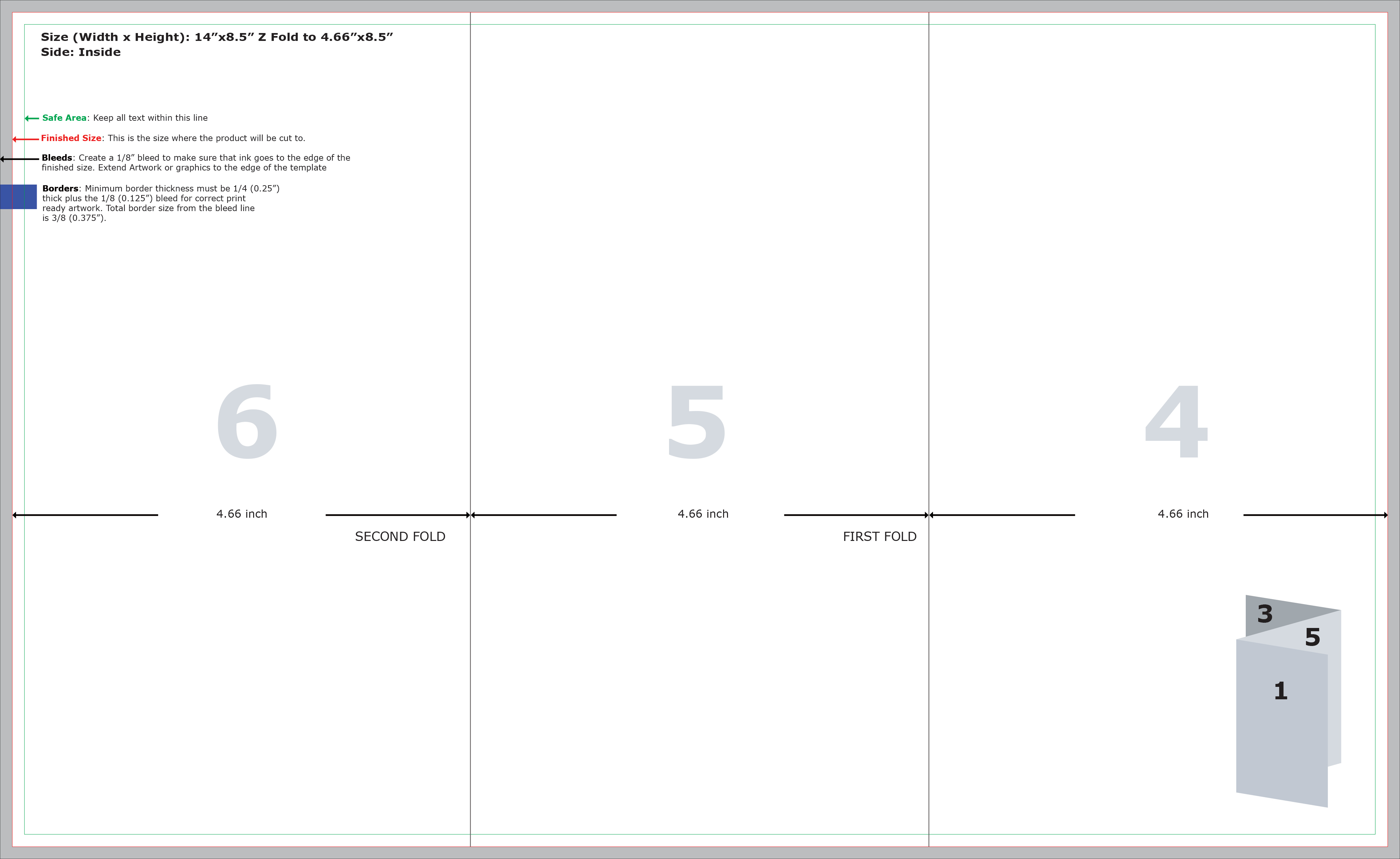 8 5 x 14 brochure template