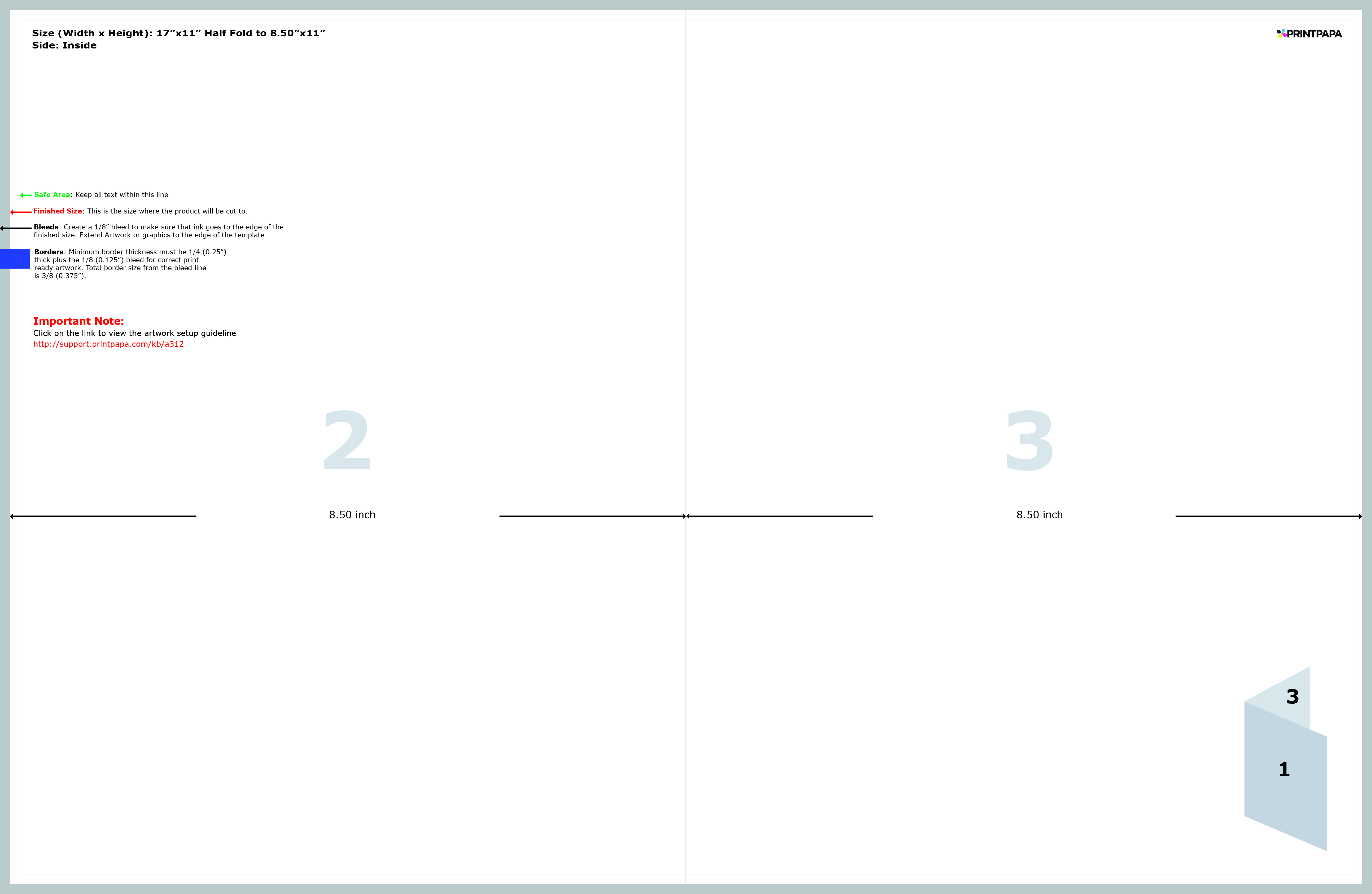 half fold templates