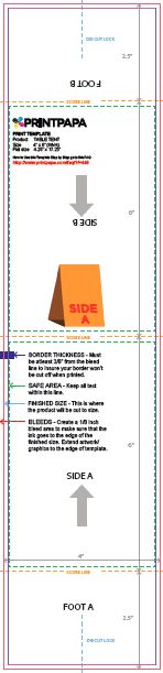 find a printing template printpapa com