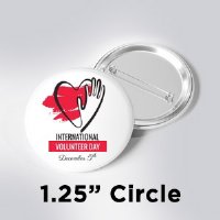 Custom 1.25" Round Button Pins