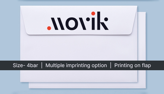 4 BAR (A1) Envelope (3 5/8 x 5 1/8)