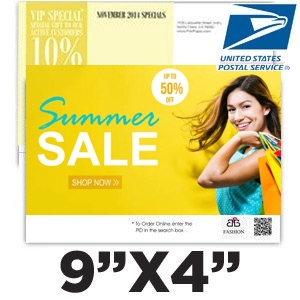Direct Mail Postcard- 9x4