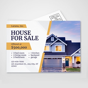 Direct Mail Jumbo Postcard - 11x7