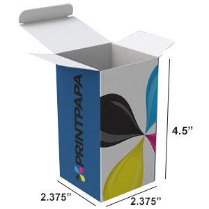 Box - 2.375"L x 2.375"W x 4.5"H