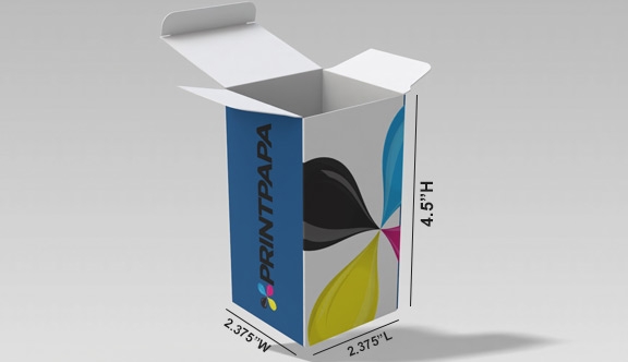 Box - 2.375"L x 2.375"W x 4.5"H