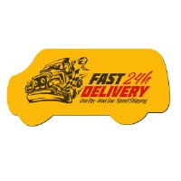 Van Shape Magnet - 3.75"x1.75"