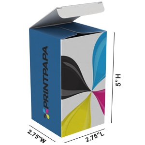Box - 2.75"L x 2.75"W x 5"H 