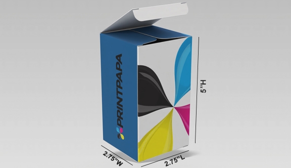 Box - 2.75"L x 2.75"W x 5"H 
