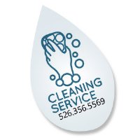 Ink Drop Shape Magnet - 3.5"x2"