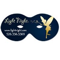 Mask Shape Magnet - 5"x2.25"
