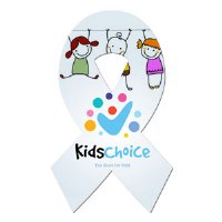 Ribbon Shape Magnet - 2"x3.5"