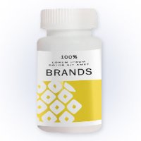 Medicine Bottle Shape Flyer - 2.5"x4.5" 