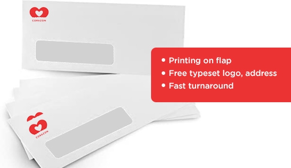 No. 10 Peel & Seal Window Envelope (4 1/8 x 9 1/2) 