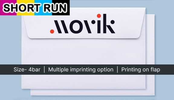 Short Run 4 BAR (A1) Envelope (3 5/8 x 5 1/8)