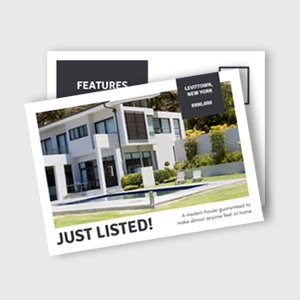 Standard Just Listed Postcard - 8.5x5.5