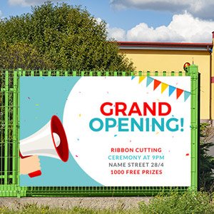 13oz. Standard Vinyl Banner 
