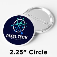 Custom 2.25" Round Button Pins