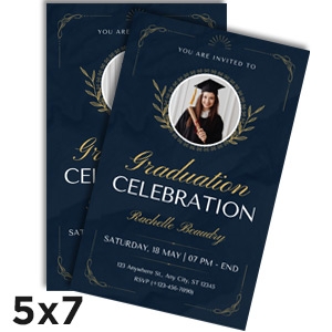 Soft Touch Flat Card - 5x7