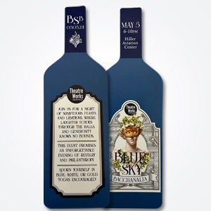 Bottle Flyer - 3"x9.25"