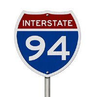 Rigid Interstate Sign 